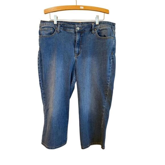 Gloria Vanderbilt Rail Straight Capri Sz.14 - Picture 1 of 5